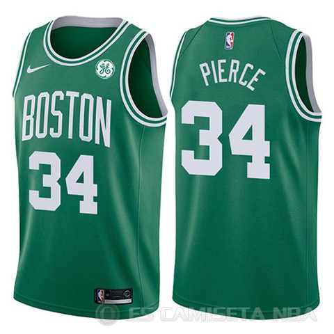 Camiseta Paul Pierce #34 Boston Celtics Icon 2017-18 Verde - Haga un click en la imagen para cerrar